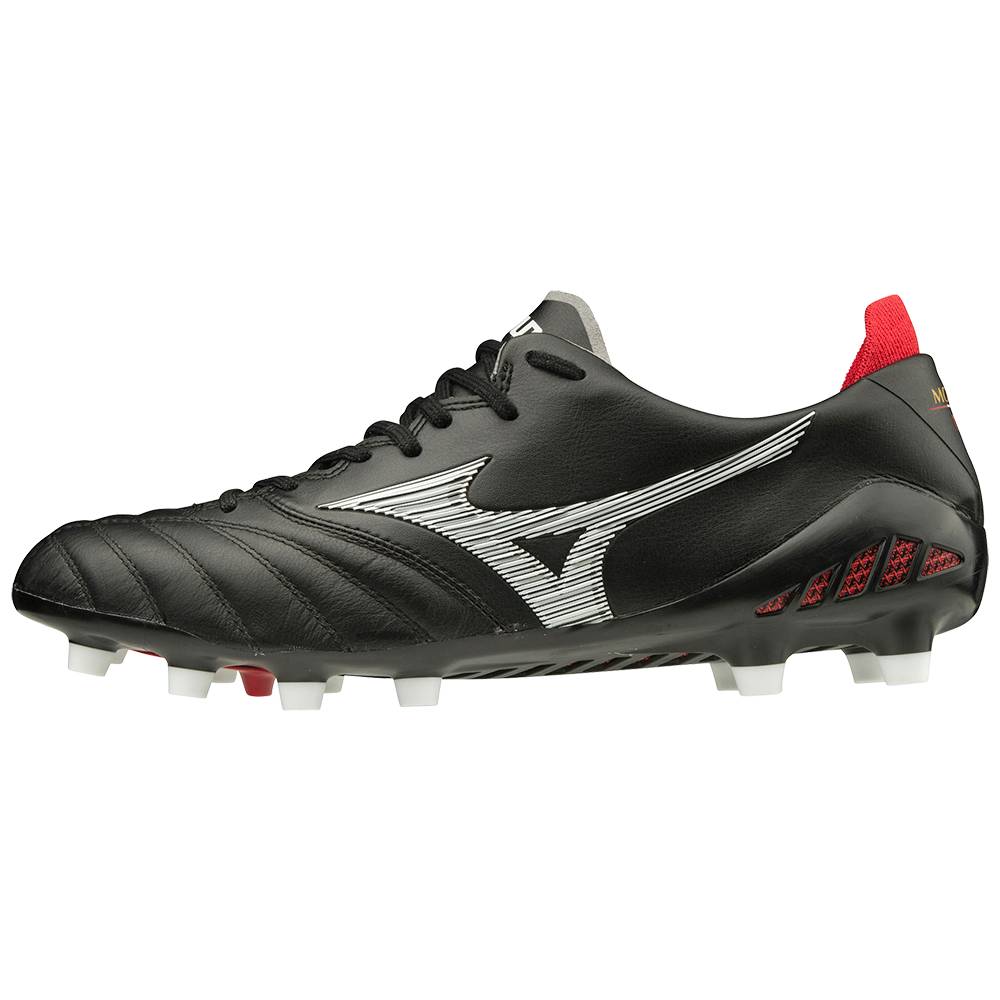 Botas de Futbol Mizuno Morelia Neo III Made in Japan Mujer Negras/Blancas Ofertas HDAM-62431